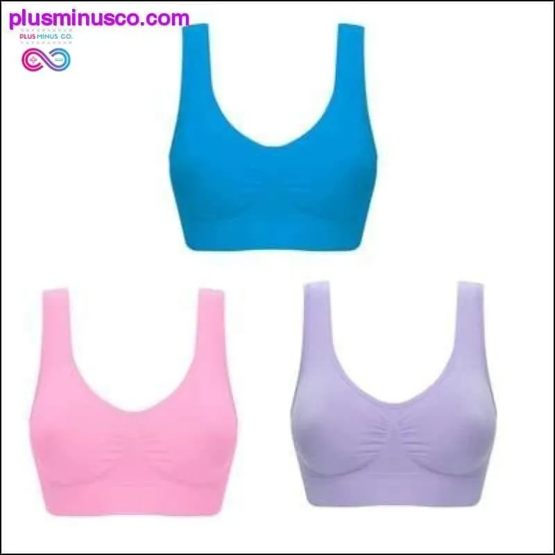 3pcs Sexy Seamless Bra bras For Women No Pad Plus Pize Push