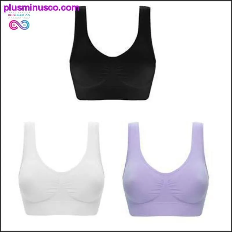 3pcs Sexy Seamless Bra bras For Women No Pad Plus Pize Push