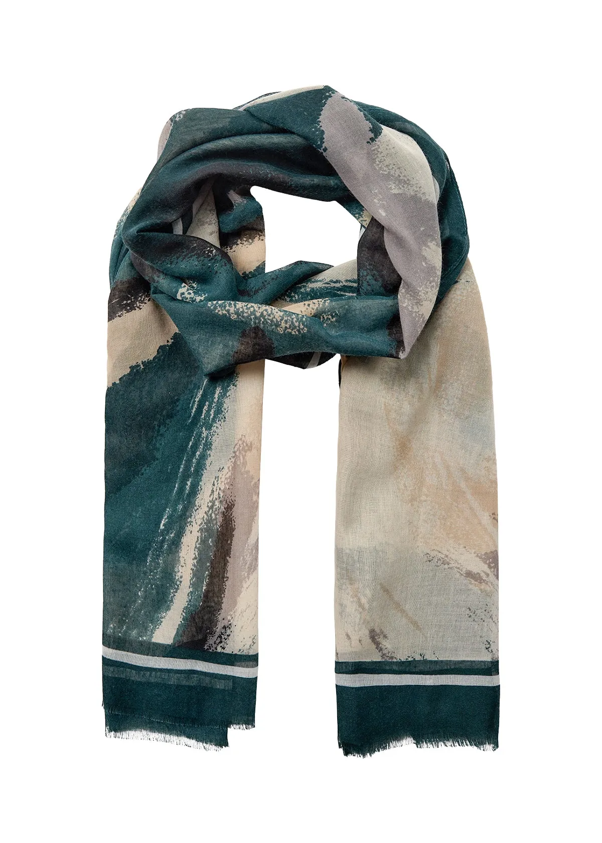 51222- Telena Scarf Green- Soya Concept