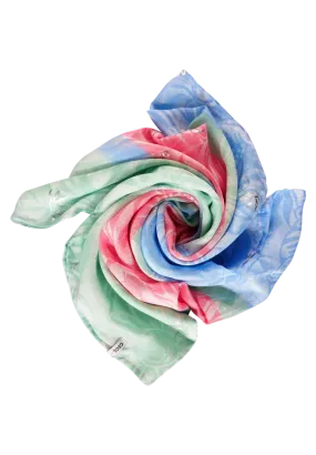 572123- Pastel Foil Loop Scarf - Cecil