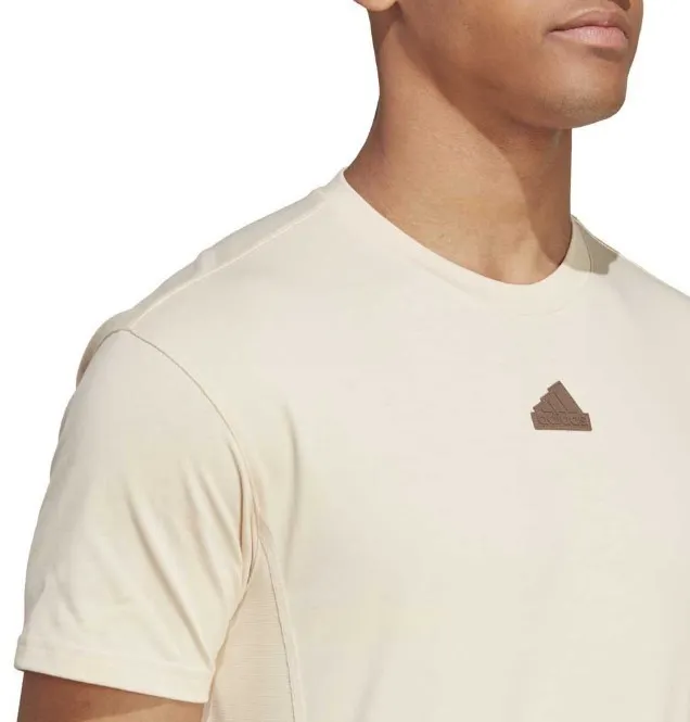 adidas  |Crew Neck Pullovers Plain Cotton Short Sleeves Logo