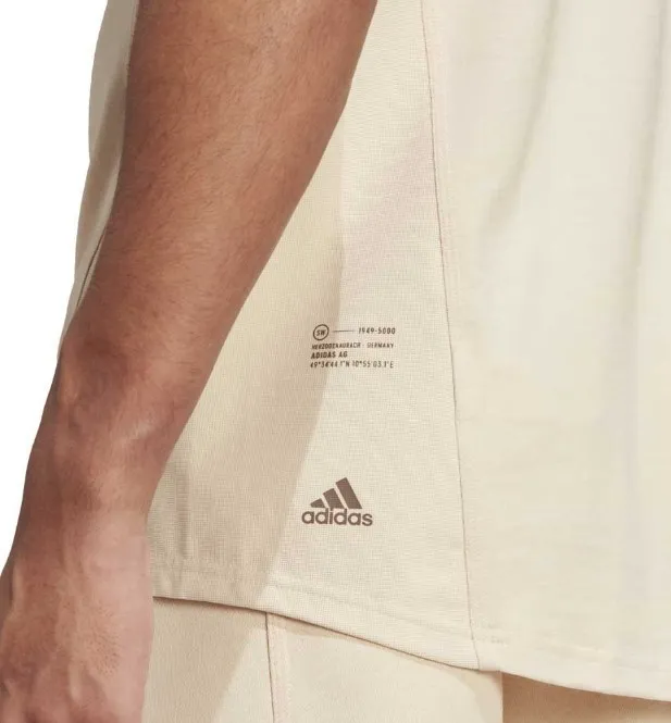 adidas  |Crew Neck Pullovers Plain Cotton Short Sleeves Logo