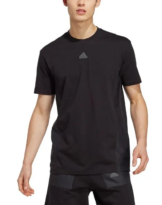 adidas  |Crew Neck Pullovers Plain Cotton Short Sleeves Logo