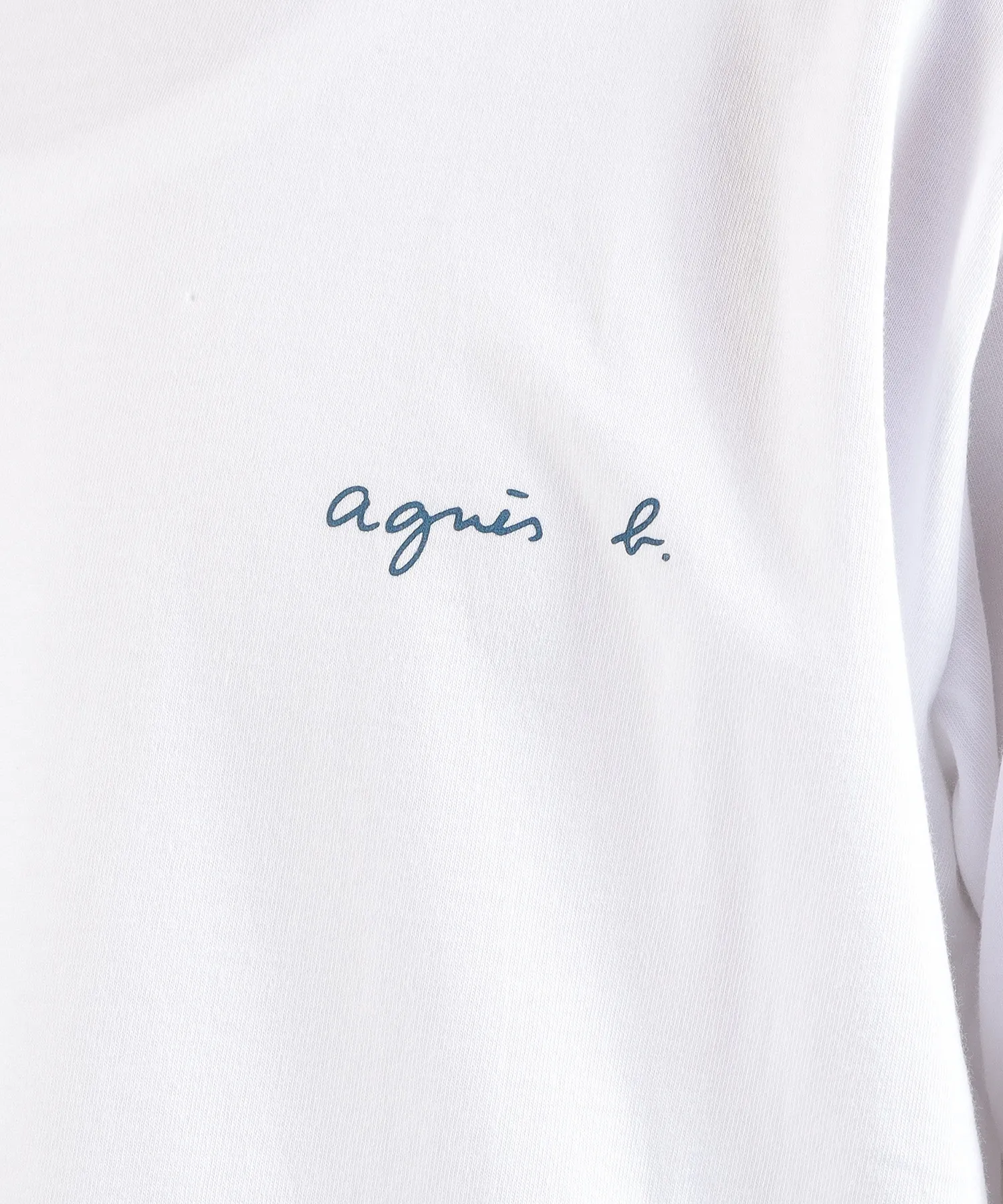 Agnes b  |Long Sleeves Plain Long Sleeve T-shirt Logo