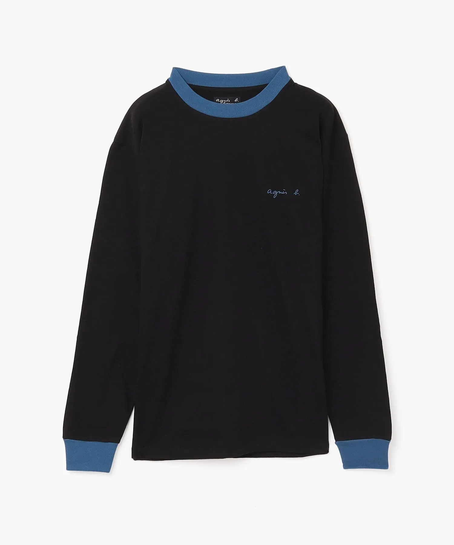 Agnes b  |Long Sleeves Plain Long Sleeve T-shirt Logo