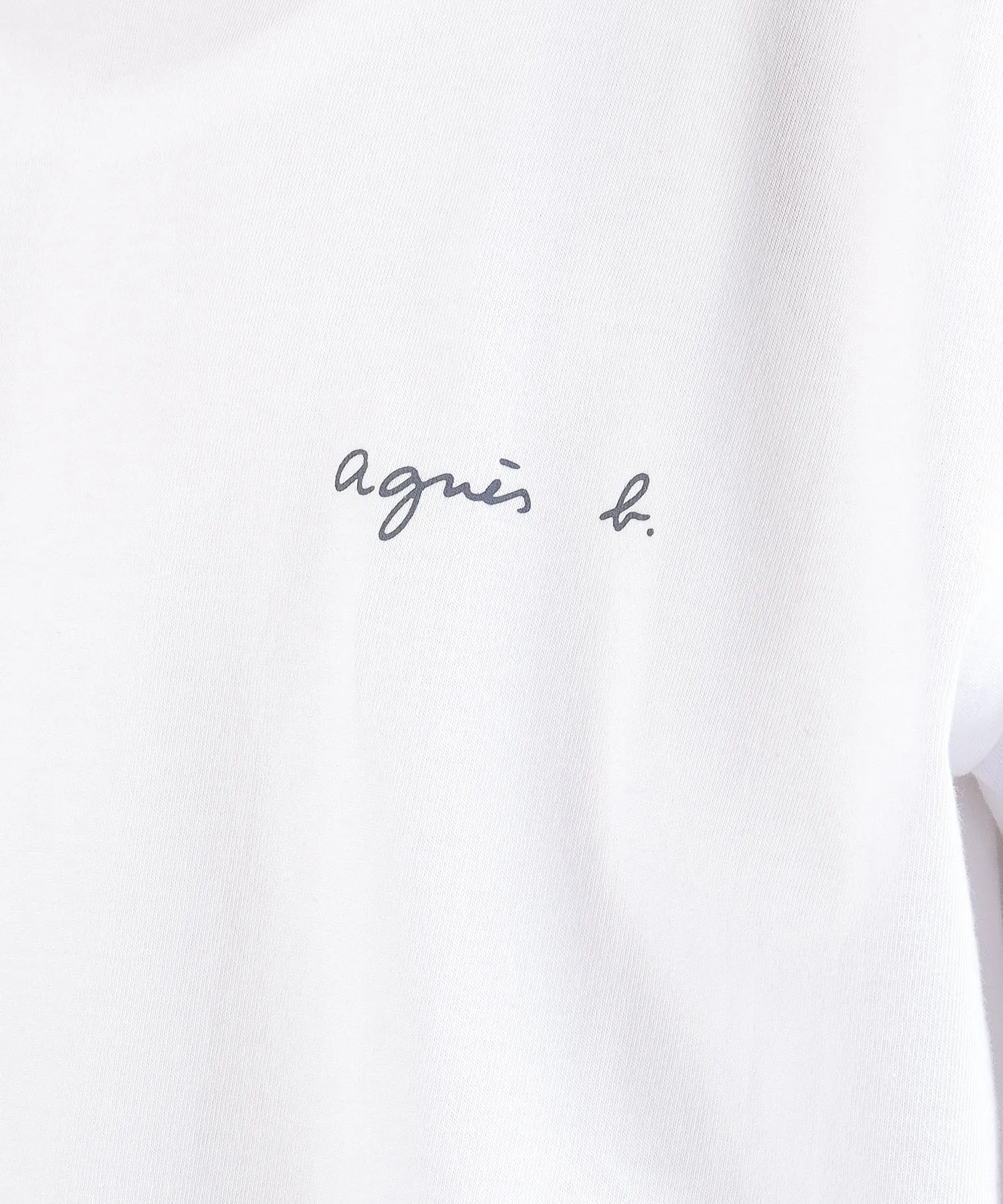 Agnes b  |Long Sleeves Plain Long Sleeve T-shirt Logo