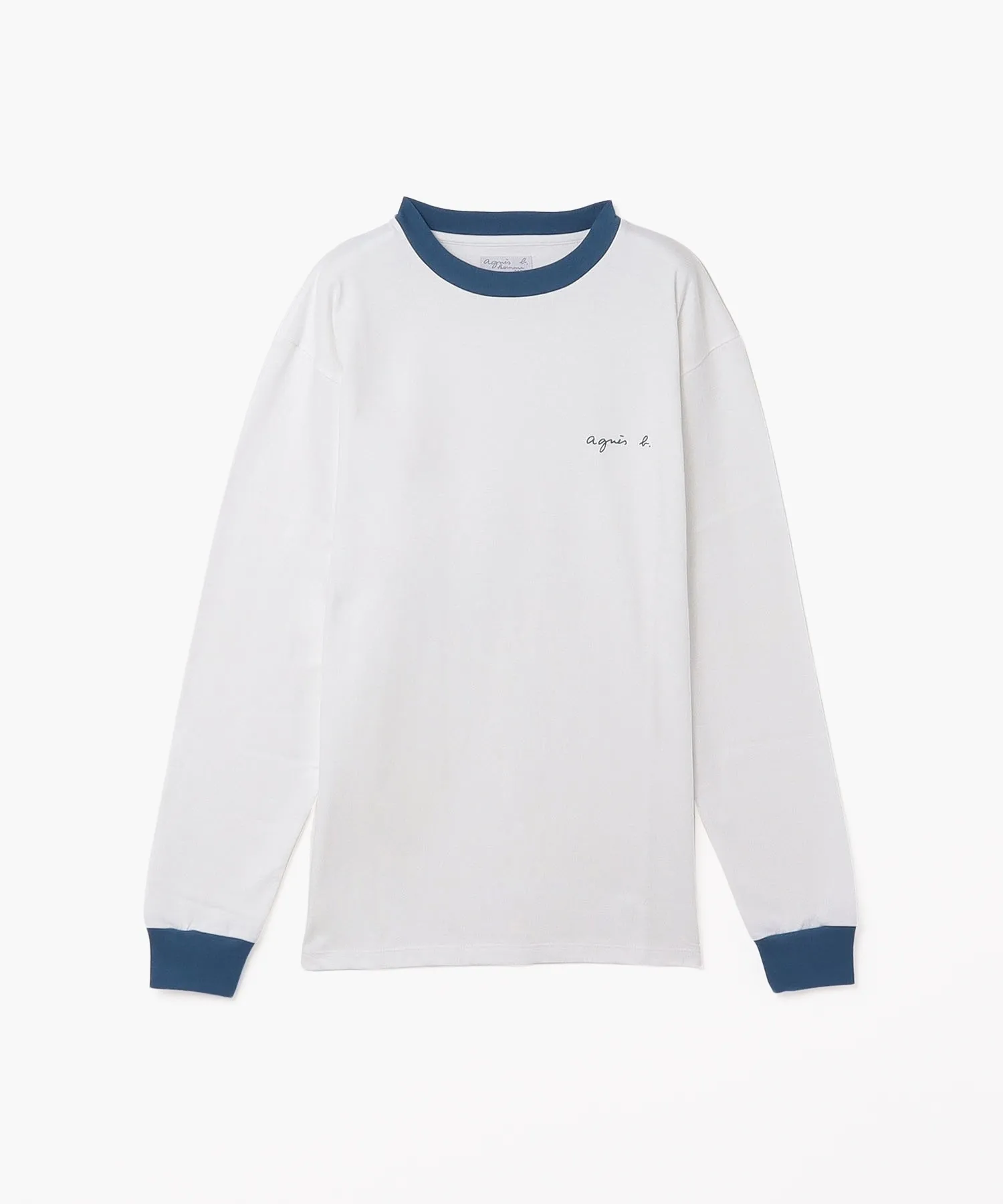 Agnes b  |Long Sleeves Plain Long Sleeve T-shirt Logo