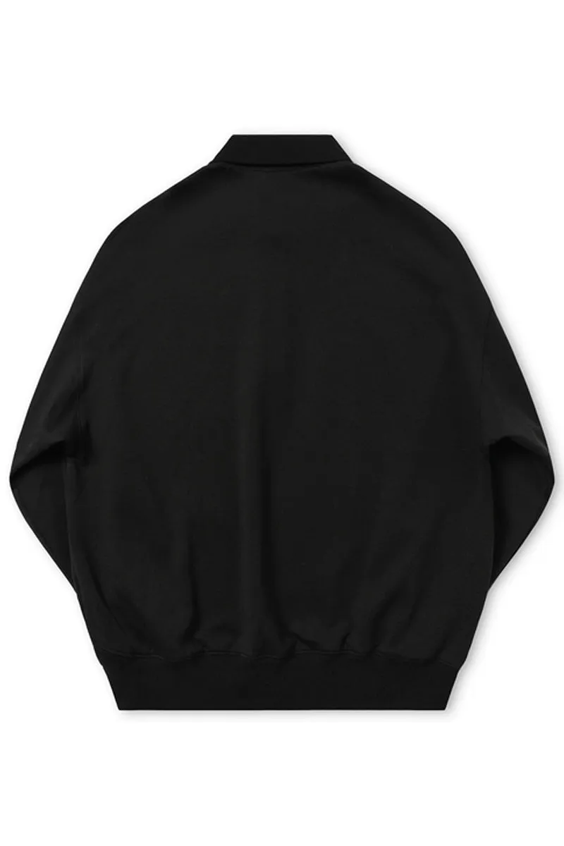 Air Cotton Pullover Polo Sweater