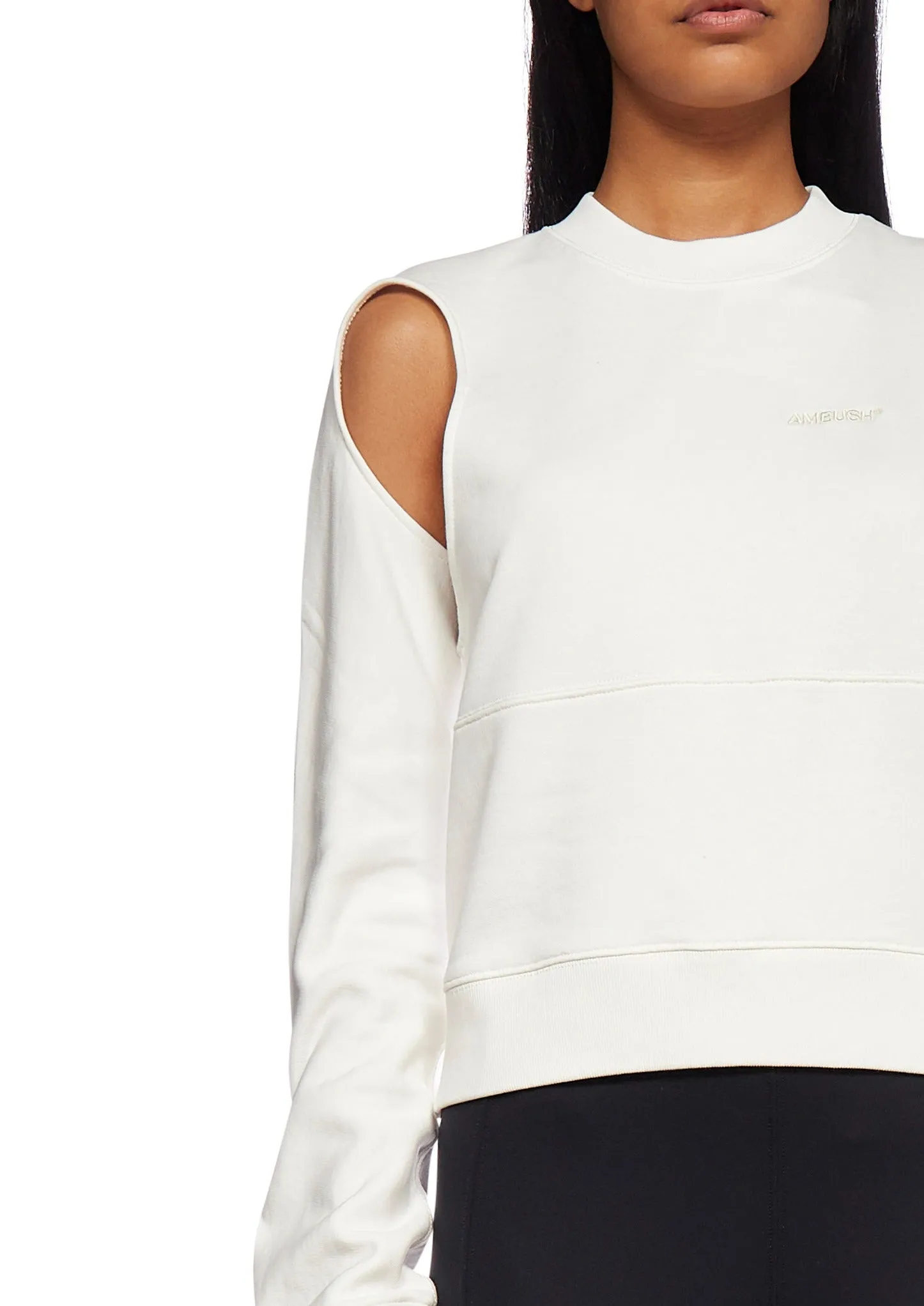 Ambush Logo Cut-Out Detail Sweatshirt