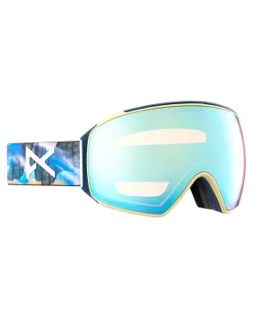 Anon M4 Toric Snow Goggles + Bonus Lens + Mfi Face Mask - Chet Malinow/Perceive Variable Blue Lens