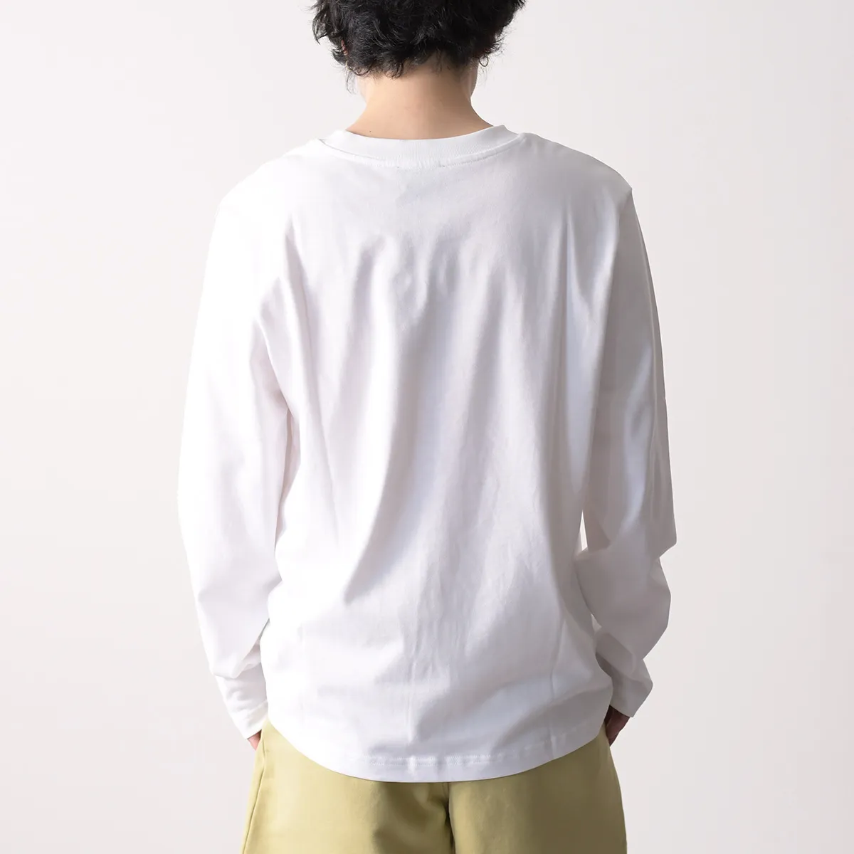 A.P.C.  |Crew Neck Long Sleeves Plain Cotton Long Sleeve T-shirt Logo