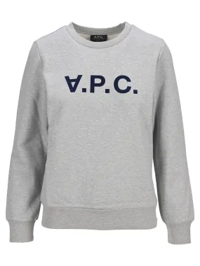 A.P.C. Viva Logo Flocked Sweatshirt