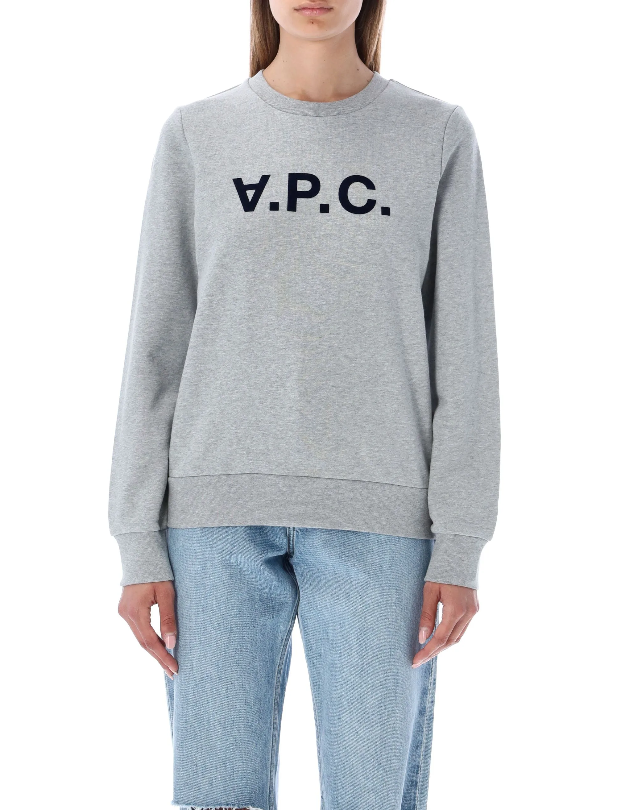 A.P.C. Viva Logo Flocked Sweatshirt