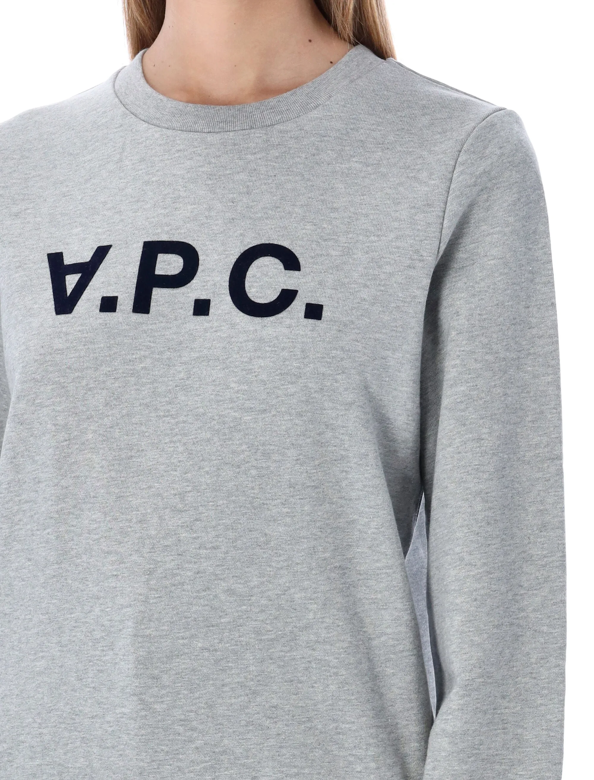 A.P.C. Viva Logo Flocked Sweatshirt