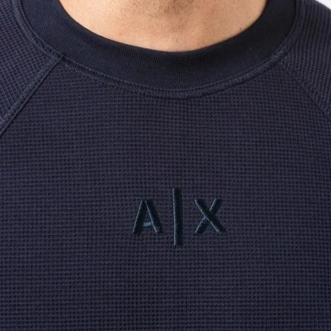 Armani Exchange Waffle Sweatshirt