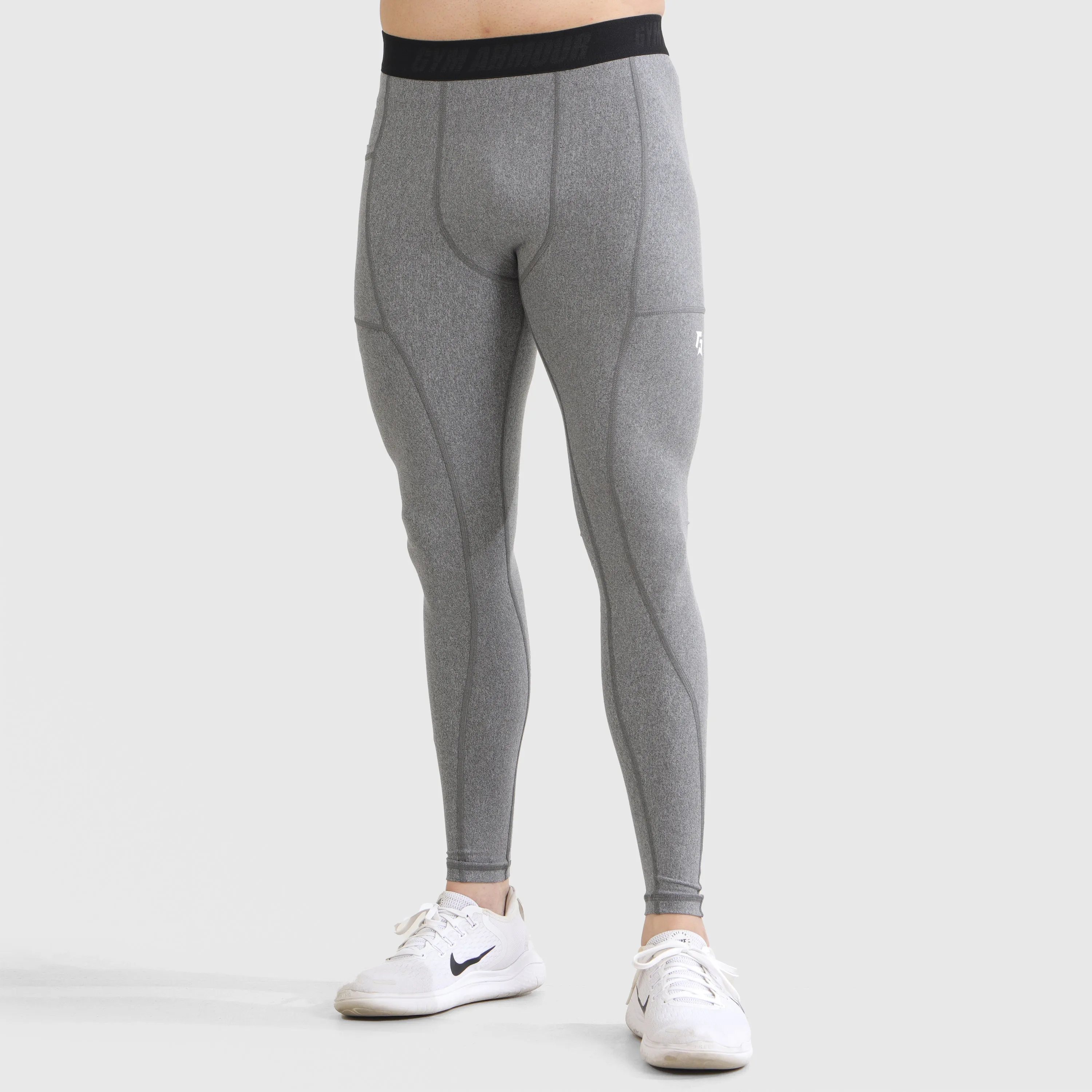 Armour Compression Pants (Grey)