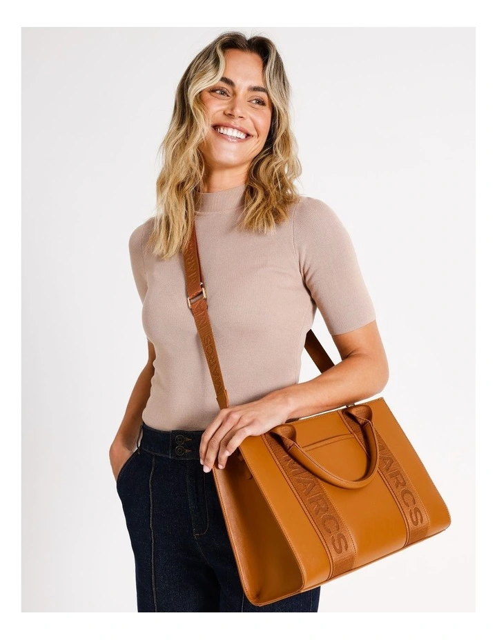 Aruba Tote Bag in Tan