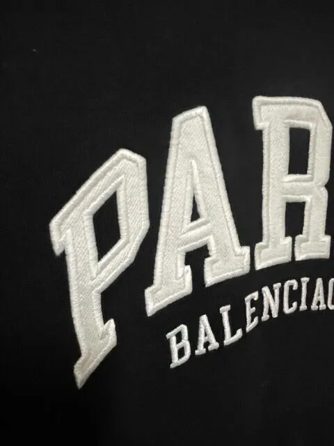 BALENCIAGA  |Pullovers Unisex Street Style Long Sleeves Cotton Logo