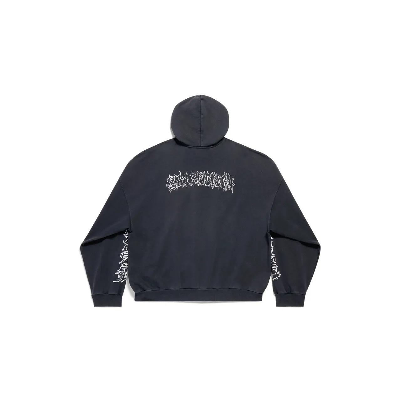 BALENCIAGA  |Pullovers Unisex Street Style Long Sleeves Logo Luxury