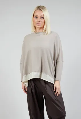 Bamboo M Jumper In Argento