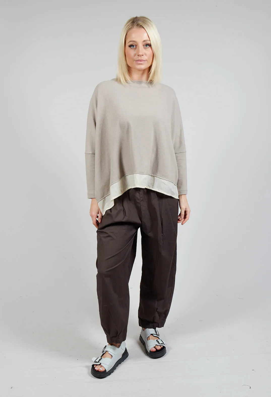 Bamboo M Jumper In Argento