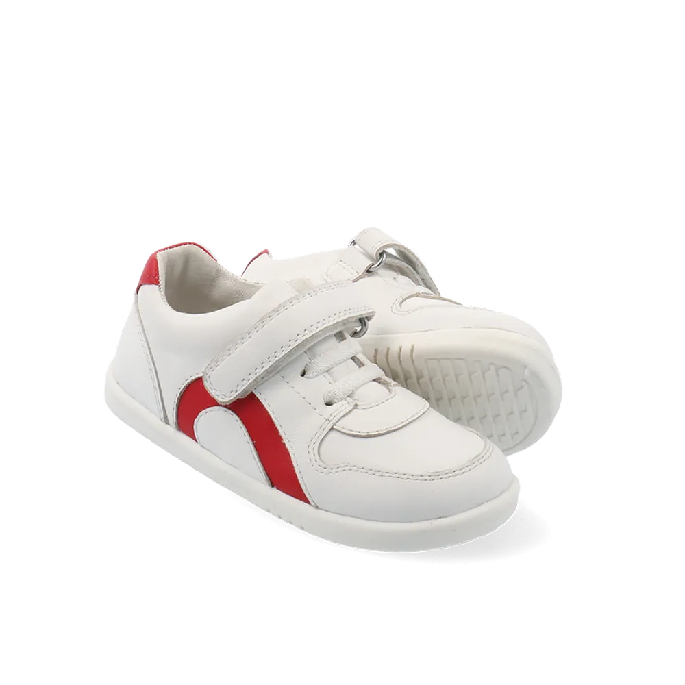 Bobux I-Walk Comet White + Red