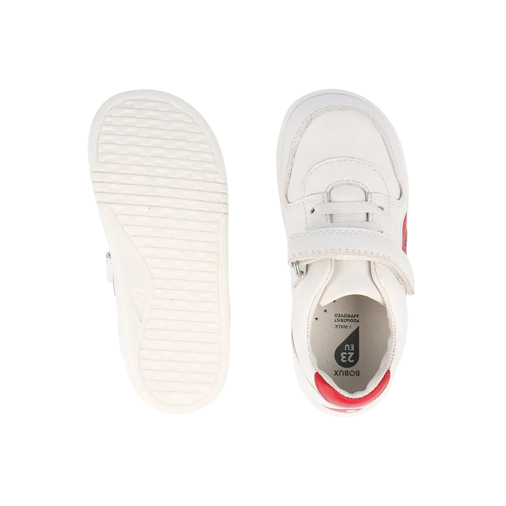 Bobux I-Walk Comet White + Red