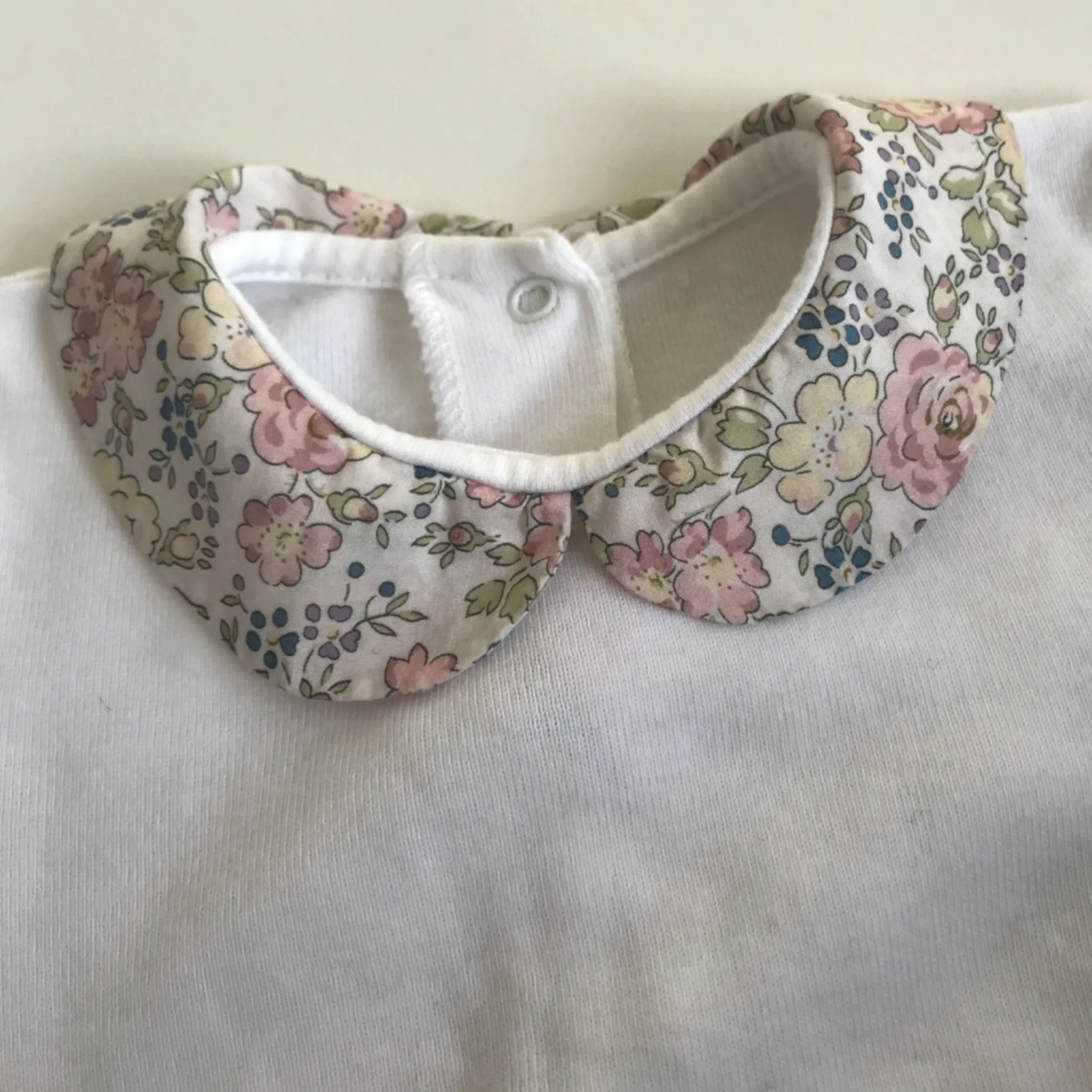 Bonpoint Long Sleeve Body With Liberty Print Collar