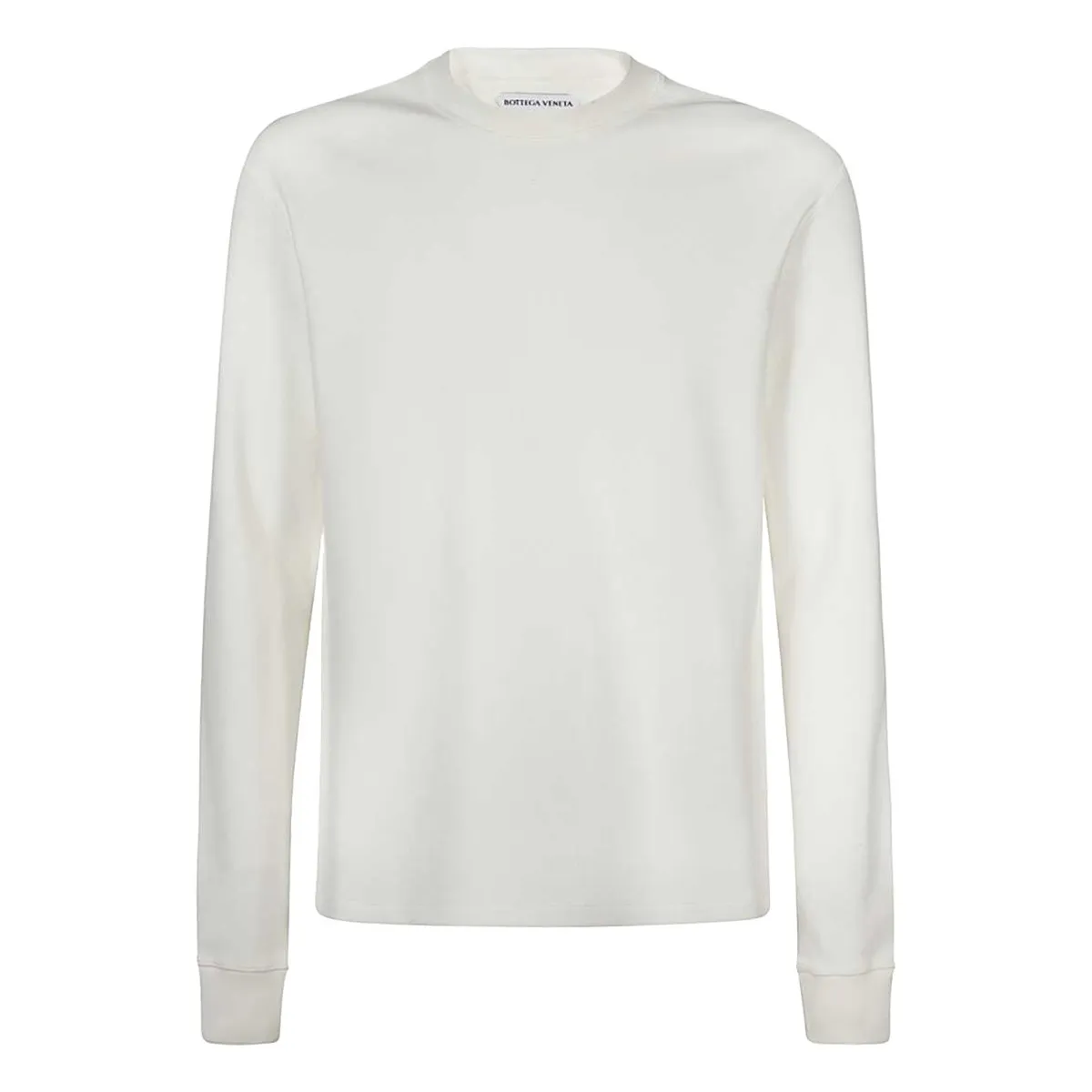 BOTTEGA VENETA  |Crew Neck Long Sleeves Plain Cotton Long Sleeve T-shirt