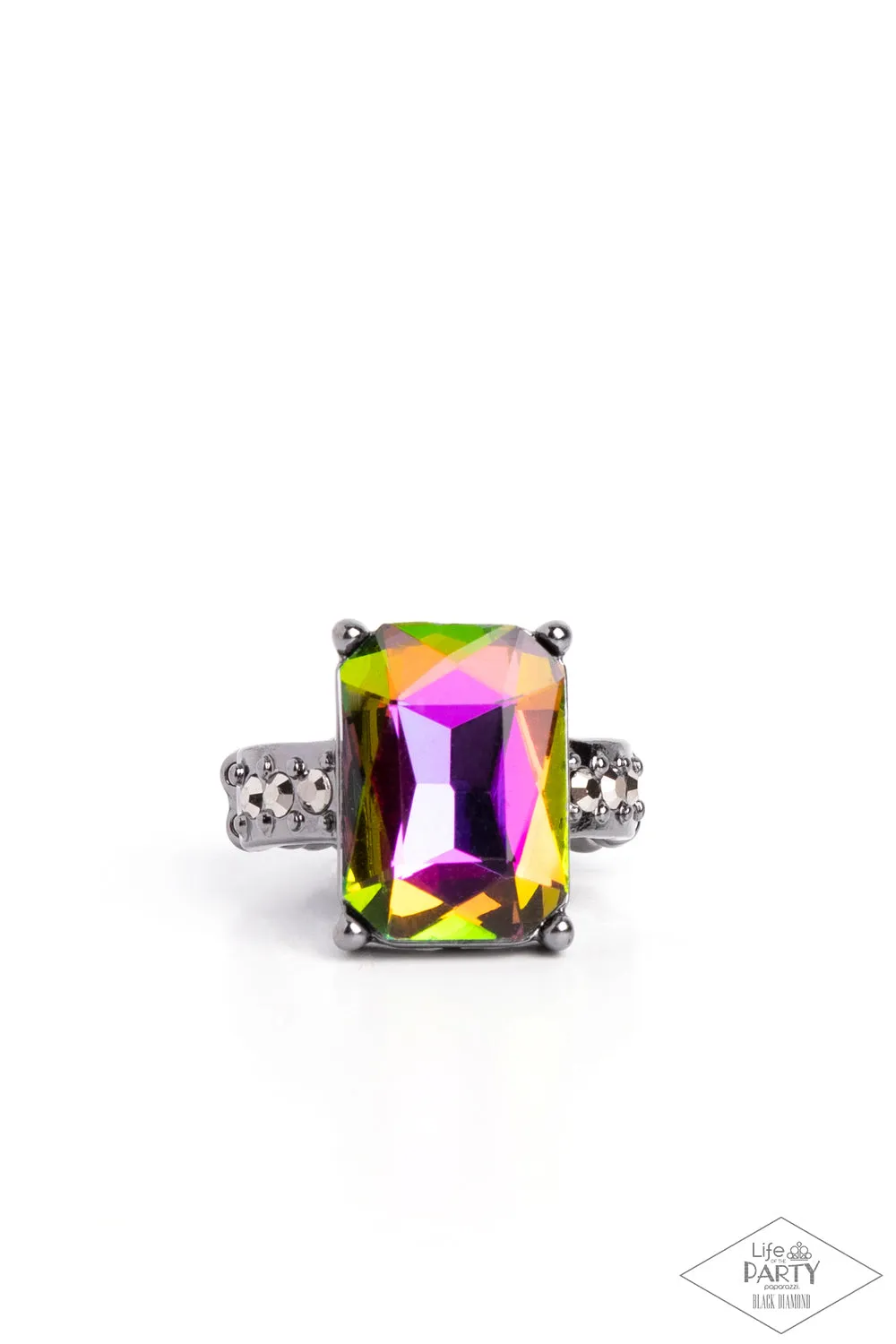 Bring Down the POWERHOUSE - Multi ~ Paparazzi Ring