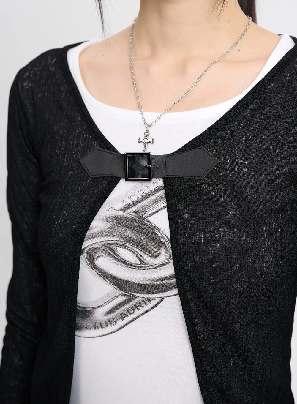 Buckle Up Cardigan CM415