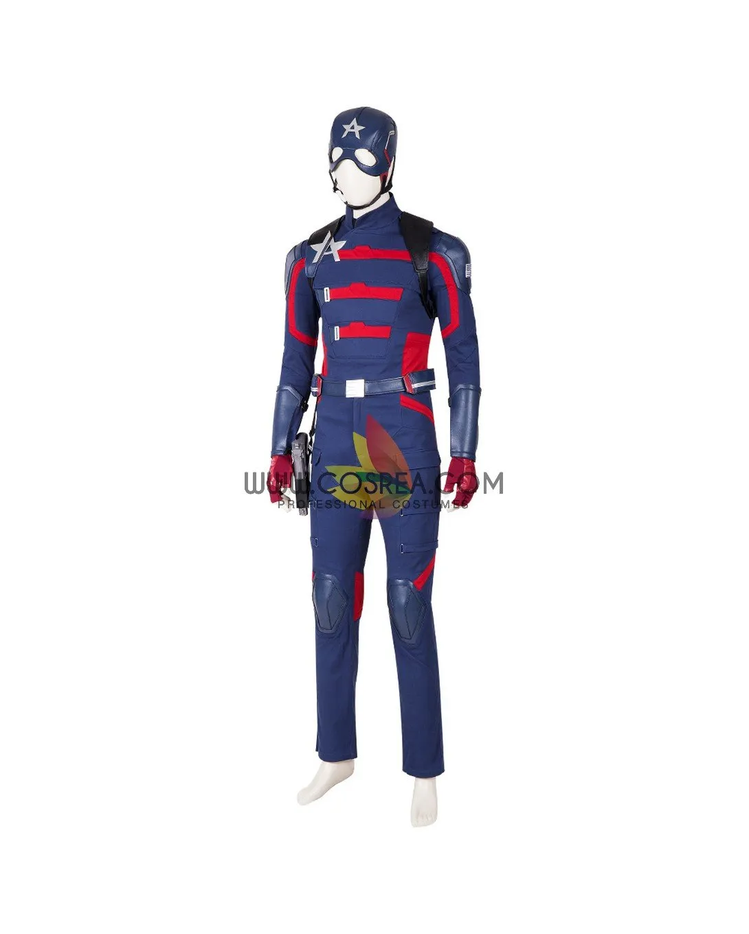 Captain America The Falcon and the Winter Soldier TV Series Cosplay Costume