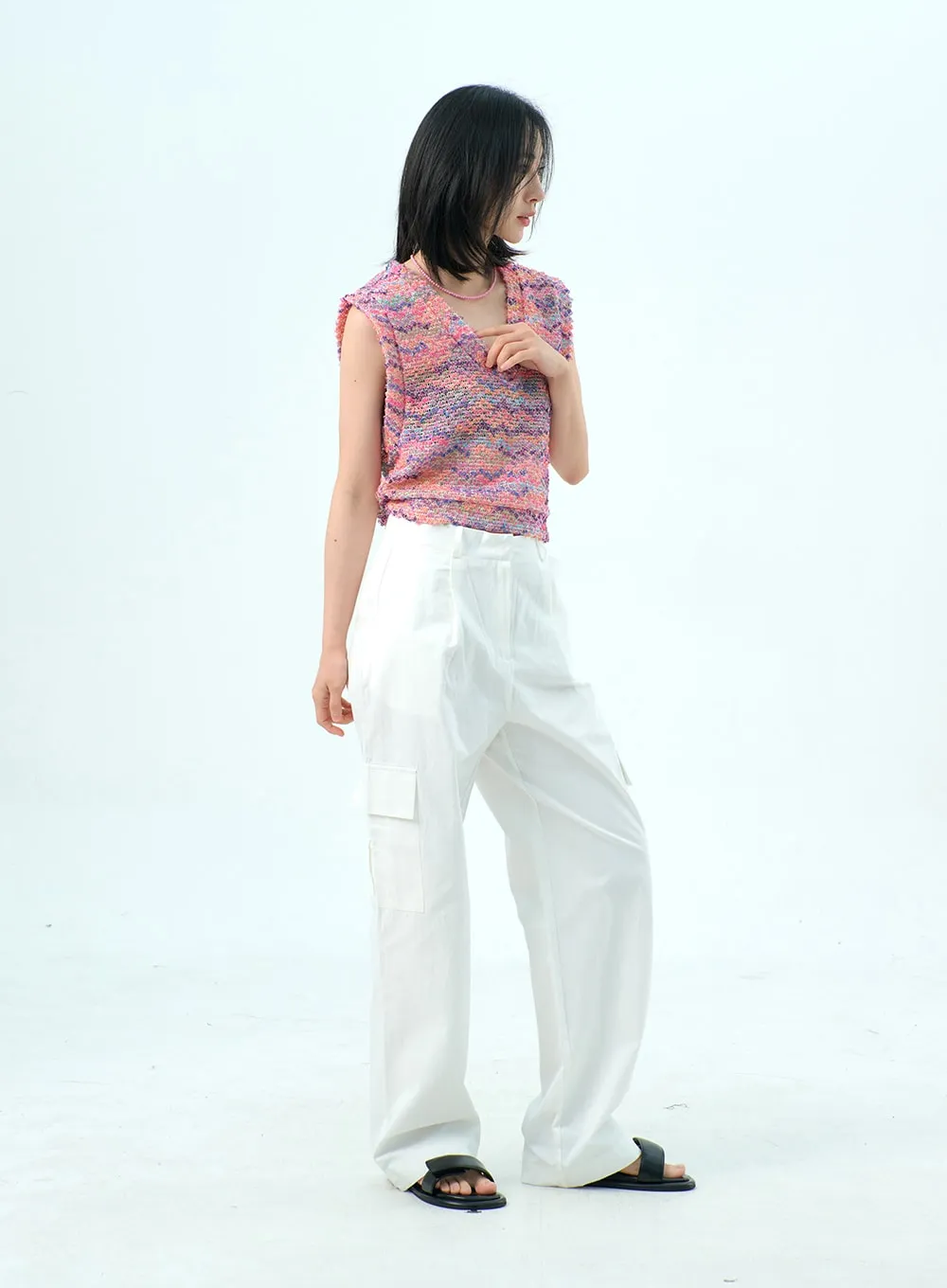 Cargo Wide Pants OY318