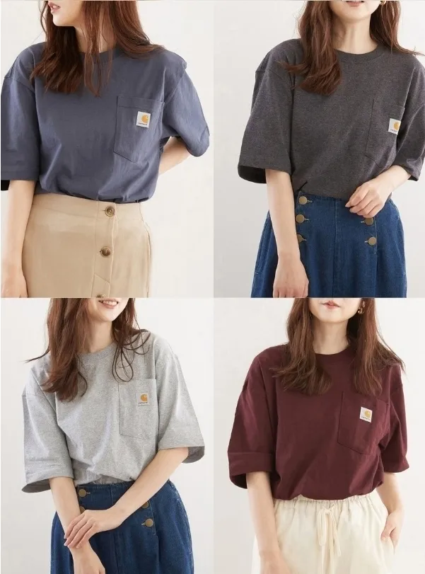 Carhartt  |Crew Neck T-Shirts