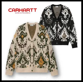 Carhartt  |Street Style Logo Cardigans