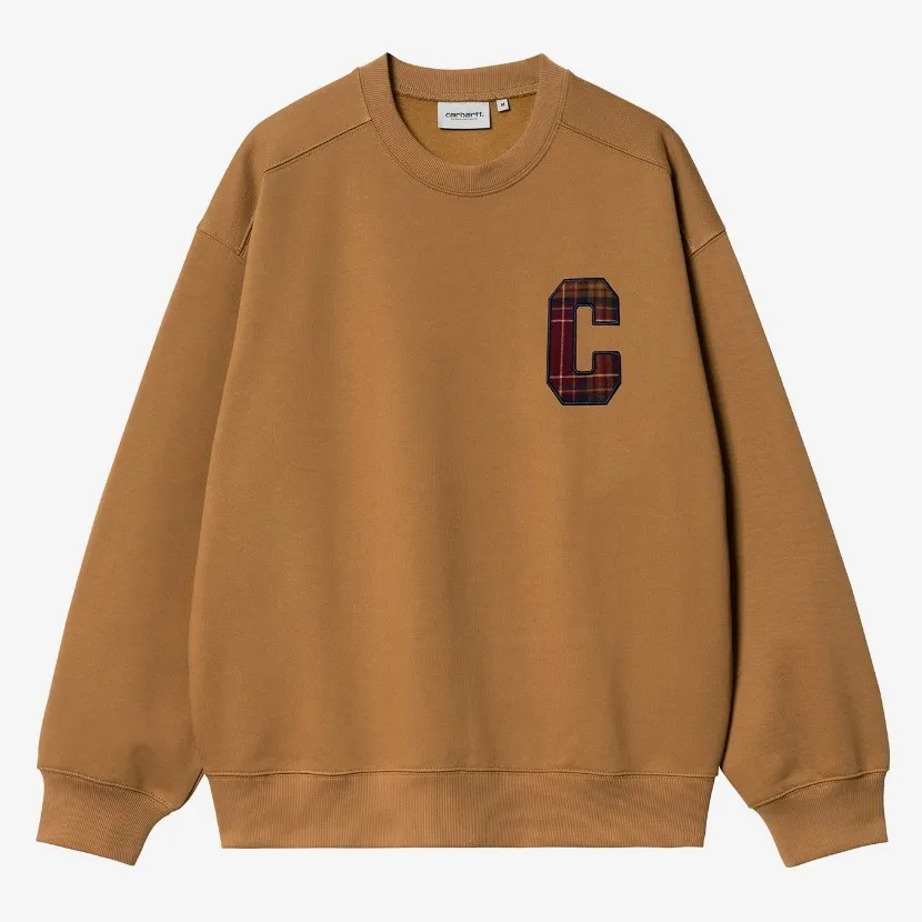 Carhartt  |Street Style Logo Sweatshirts