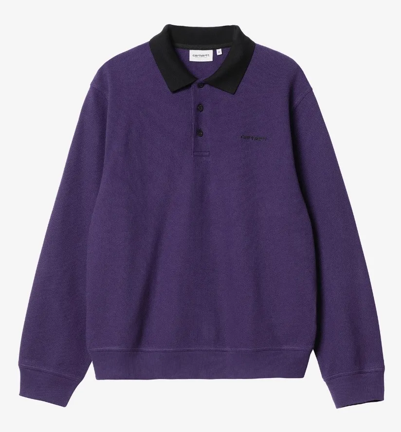 Carhartt  |Street Style Long Sleeves Logo Polos