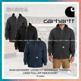 Carhartt  |Sweat Long Sleeves Plain Logo Sweatshirts