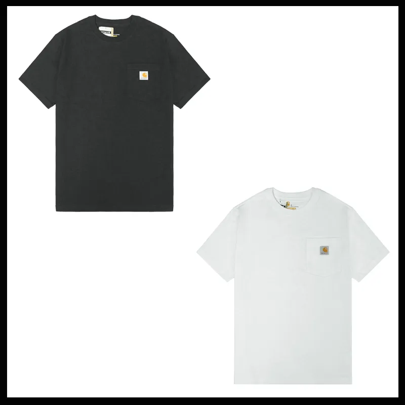 Carhartt  |Unisex Street Style Cotton Logo T-Shirts