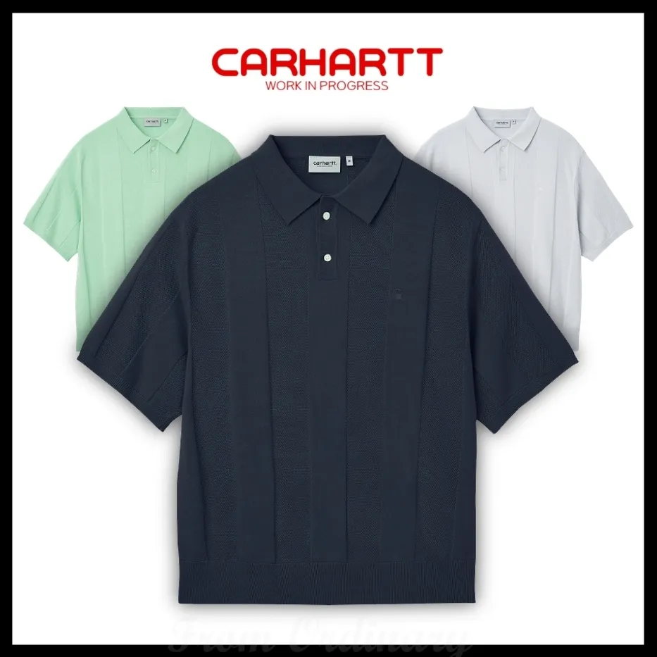 Carhartt  |Unisex Street Style Short Sleeves Sweaters