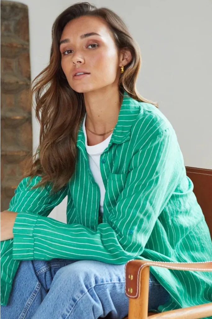 Charli - Provence Shirt - Green