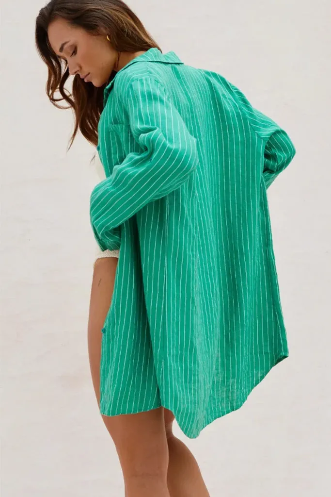 Charli - Provence Shirt - Green