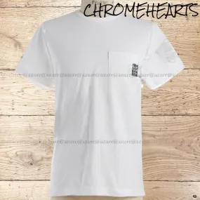 CHROME HEARTS  |Pullovers Street Style Short Sleeves Logo T-Shirts