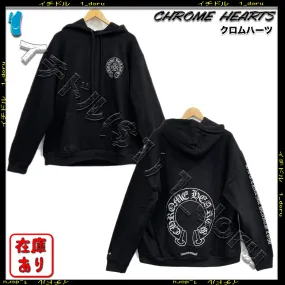 CHROME HEARTS  |Unisex Street Style Long Sleeves Cotton Logos on the Sleeves