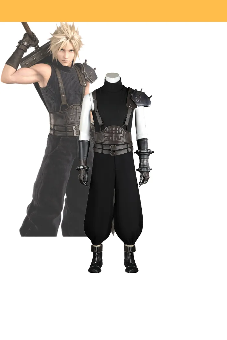 Cloud Strife Final Fantasy 7 Rebirth Custom Costume