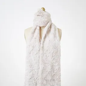 Cuddly Sand Luxury Faux Fur Scarf