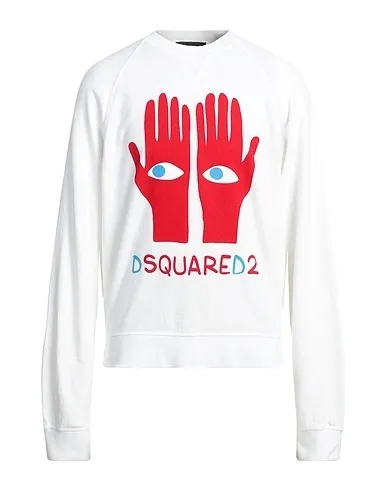 D SQUARED2  |Crew Neck Pullovers Long Sleeves Cotton Logo Luxury