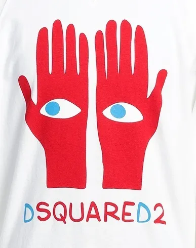 D SQUARED2  |Crew Neck Pullovers Long Sleeves Cotton Logo Luxury