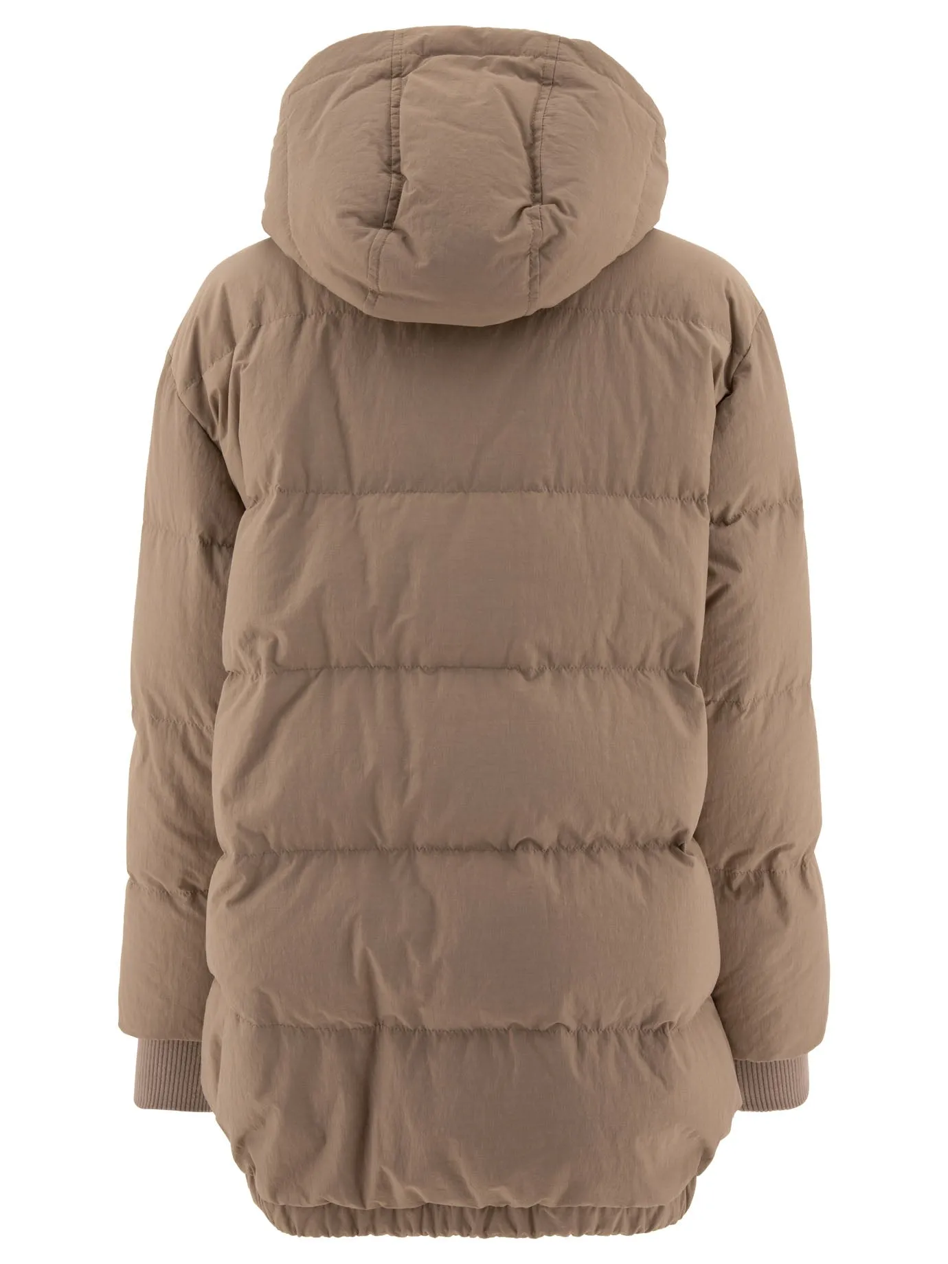 DOWN JACKET IN TECHNICAL COTTON