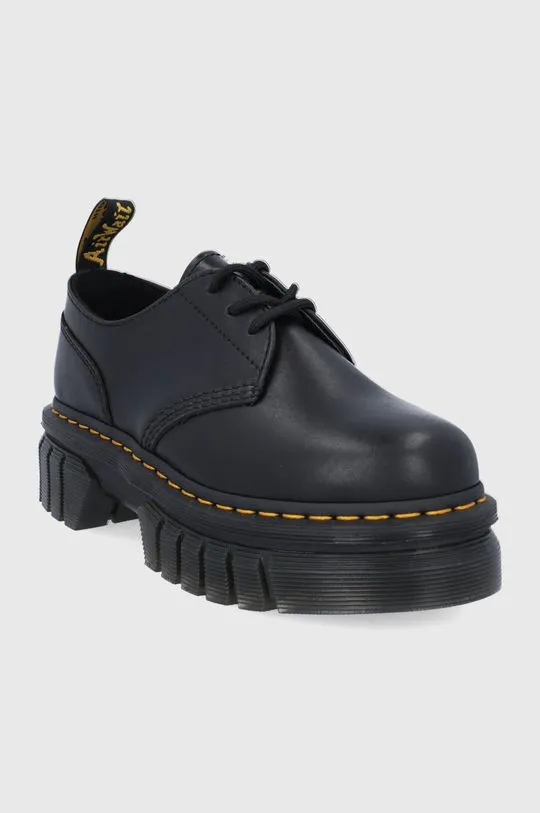 Dr. Martens shoes audrick 3-eye shoe women's black color